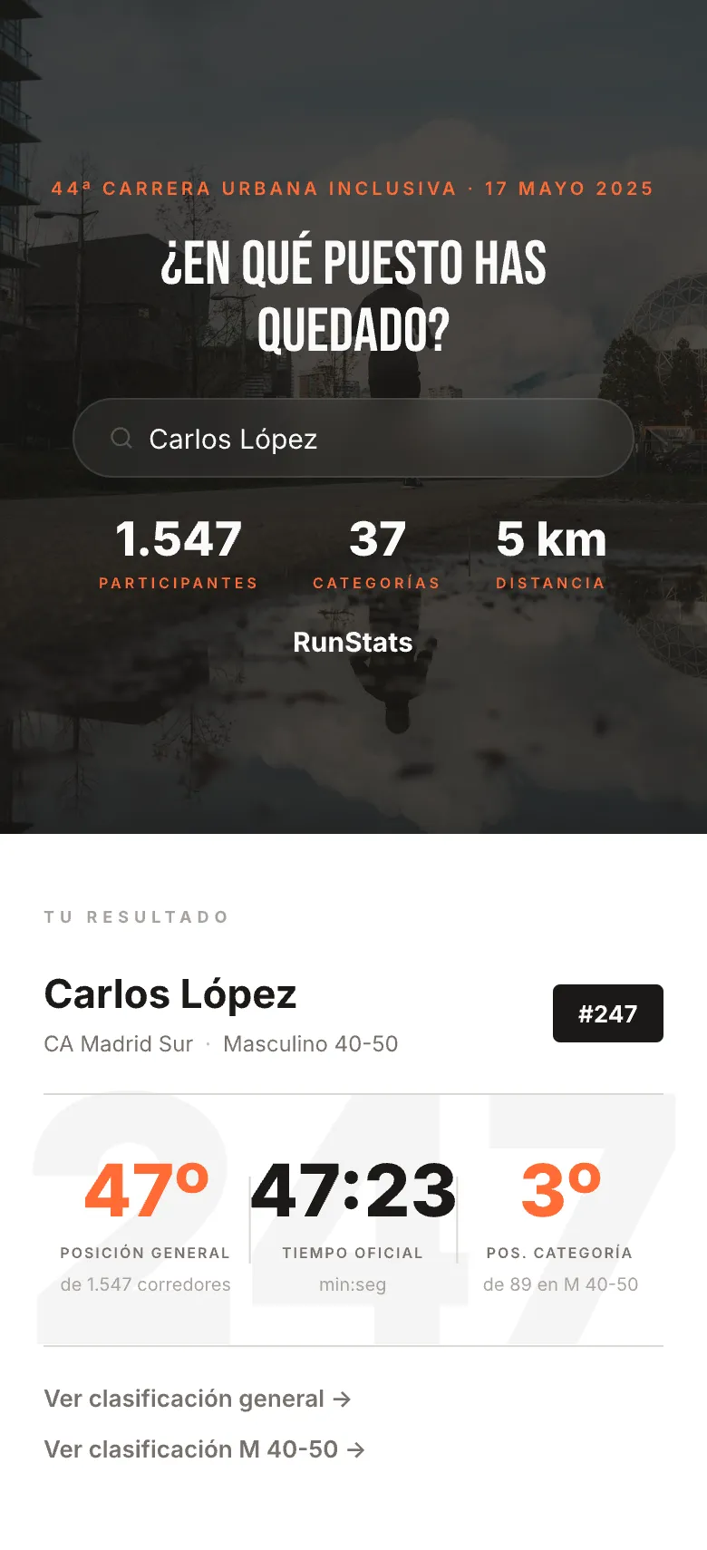 Mobile · Pantalla 2 · Resultado